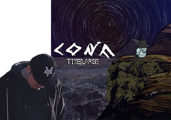 Cona's debut album TIME LAPSE (2019) is authentic german rap. Produced and of course written by Cona, the album was released in april 2019 under TMFU Records. Not our typical signing but pretty cool nevertheless!